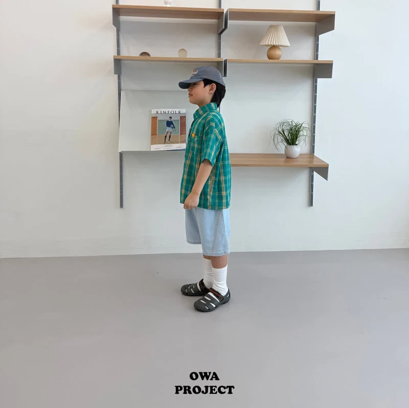 O Wa - Korean Children Fashion - #kidsstore - Yorong Check Shirt - 3
