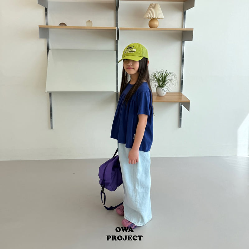 O Wa - Korean Children Fashion - #kidzfashiontrend - Shirring Tee - 7