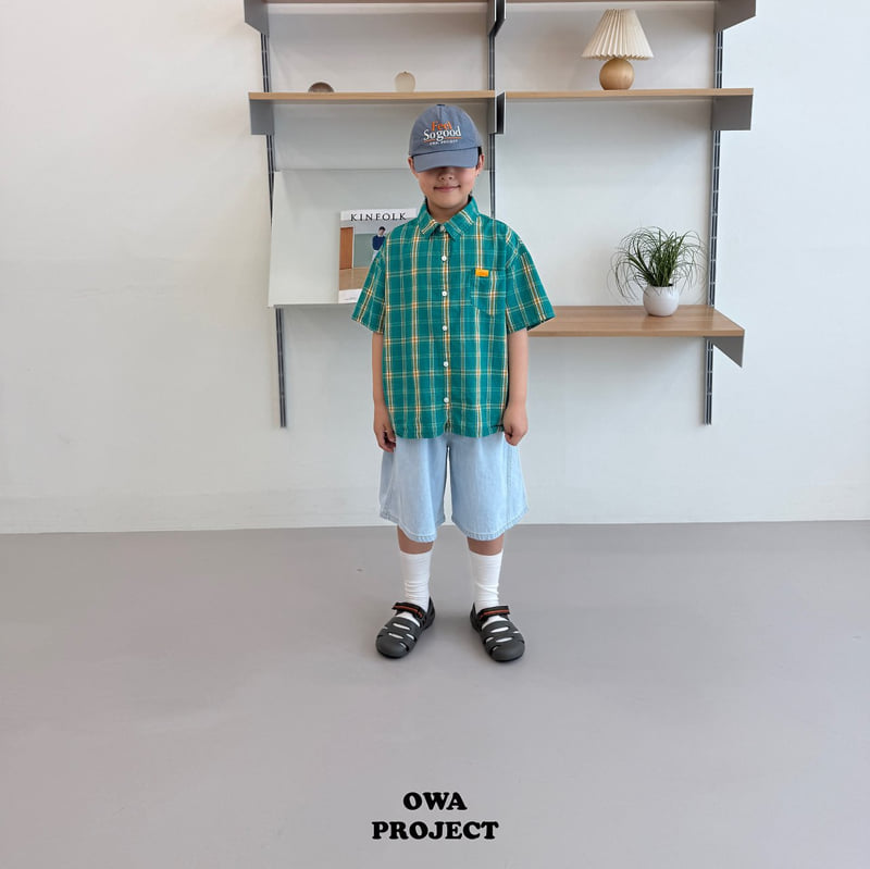 O Wa - Korean Children Fashion - #littlefashionista - Yorong Check Shirt - 6