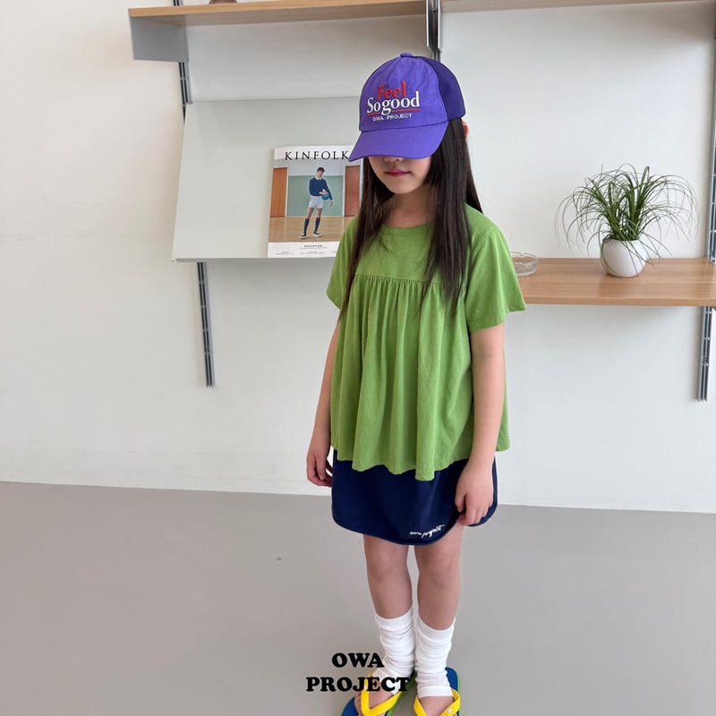 O Wa - Korean Children Fashion - #magicofchildhood - Shirring Tee - 10