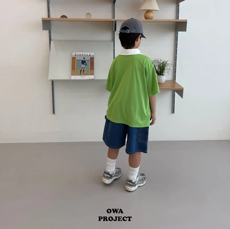 O Wa - Korean Children Fashion - #magicofchildhood - Twin Denim Pants - 7