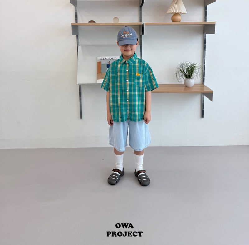 O Wa - Korean Children Fashion - #prettylittlegirls - Linen Denim Pants - 7