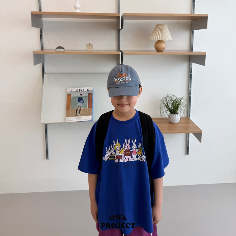 O Wa - Korean Children Fashion - #minifashionista - Rabbit Tee - 4