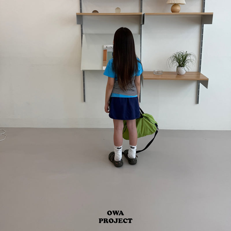O Wa - Korean Children Fashion - #stylishchildhood - Wrap Terry Skirt - 3
