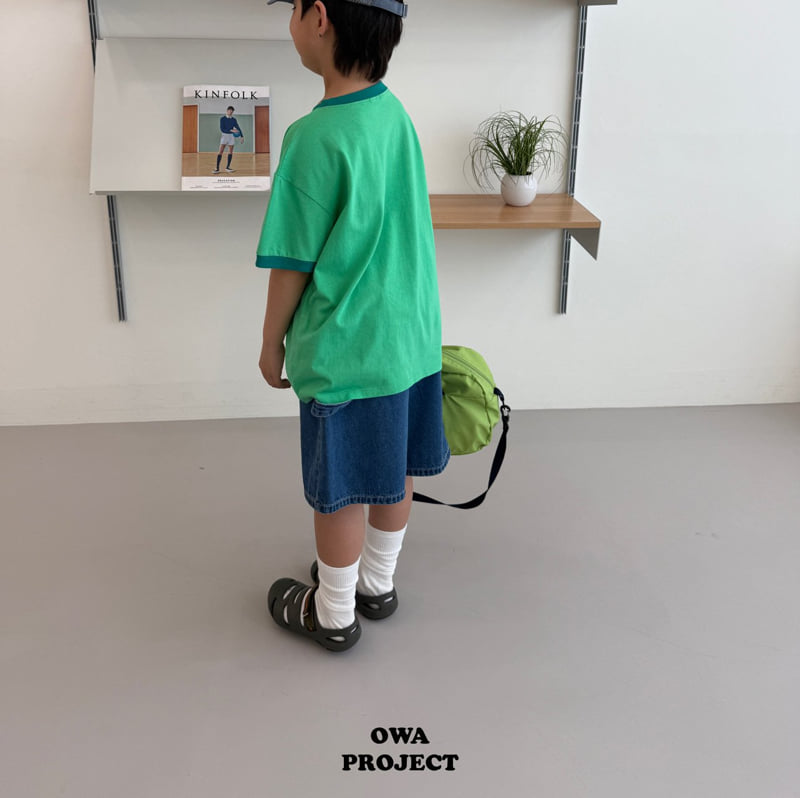 O Wa - Korean Children Fashion - #todddlerfashion - Twin Denim Pants - 10