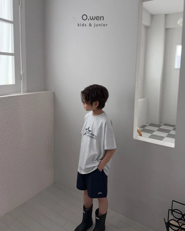 O Wen - Korean Children Fashion - #Kfashion4kids - Shooting Star Short Sleeve Tee - 3