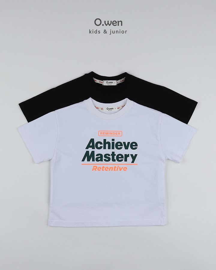 O Wen - Korean Children Fashion - #Kfashion4kids - Reminder Short Sleeve Tee - 12