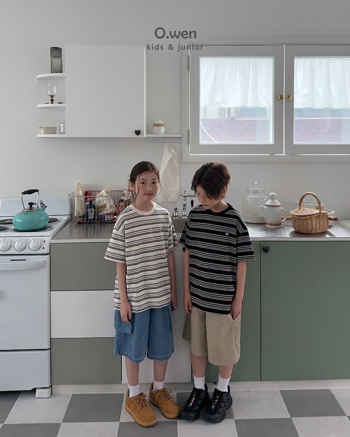 O Wen - Korean Children Fashion - #Kfashion4kids - Reed Stripe Tee - 11