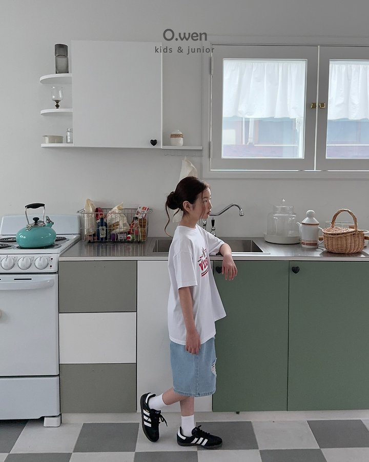 O Wen - Korean Children Fashion - #kidzfashiontrend - Vintage Bermuda Pants - 4
