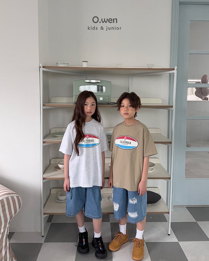 O Wen - Korean Children Fashion - #Kfashion4kids - California Short Sleeve Tee