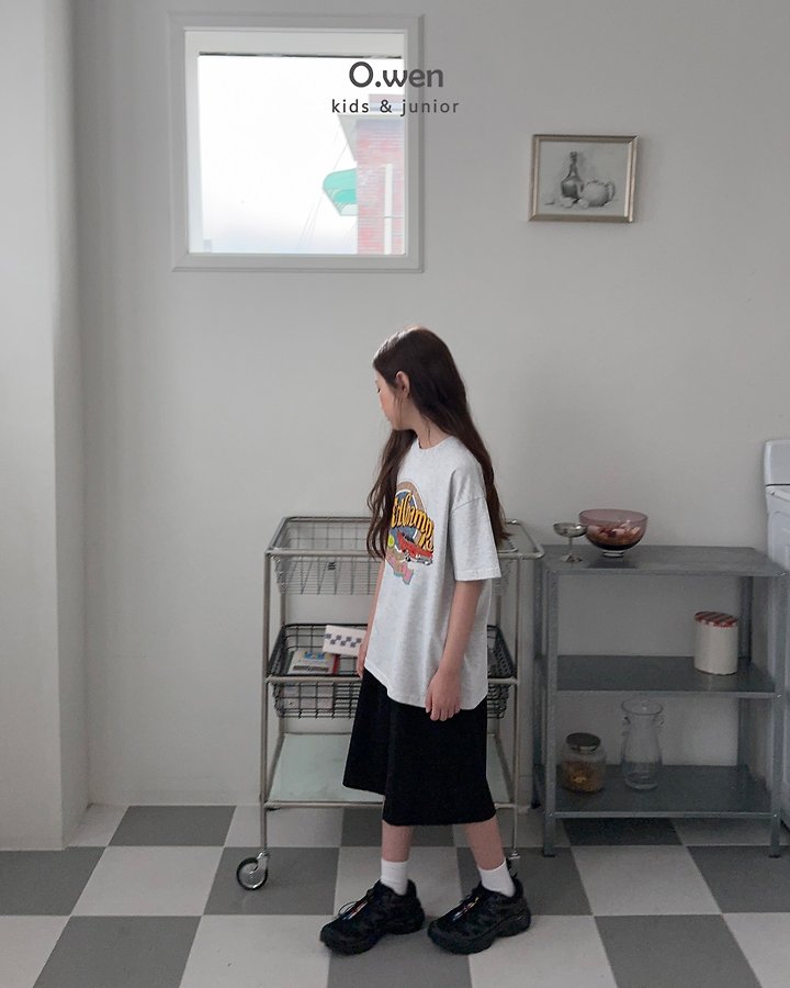 O Wen - Korean Children Fashion - #childofig - Curve Line Bermuda Pants - 11