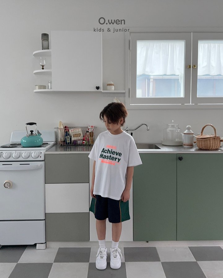 O Wen - Korean Children Fashion - #stylishchildhood - Reminder Short Sleeve Tee - 4