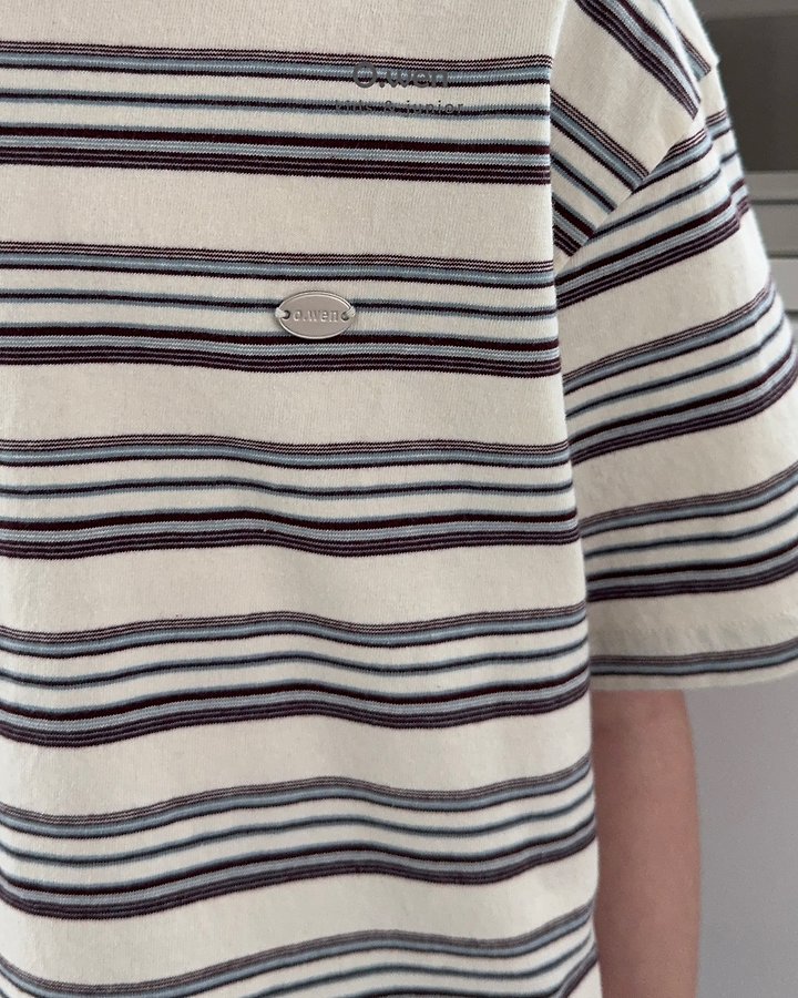 O Wen - Korean Children Fashion - #childofig - Reed Stripe Tee - 3