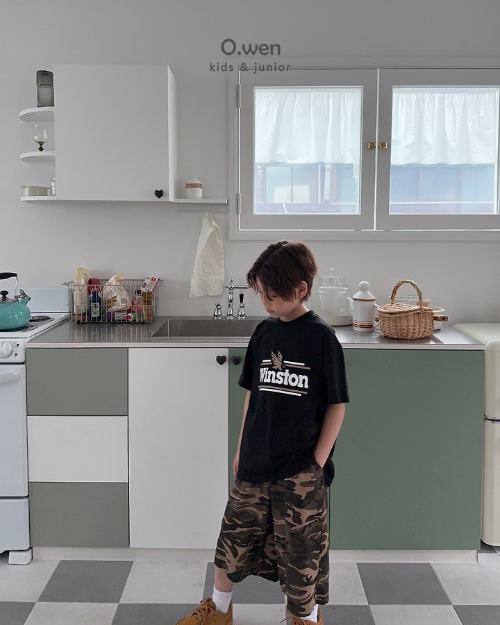 O Wen - Korean Children Fashion - #childofig - Camo Bermuda Pants - 7