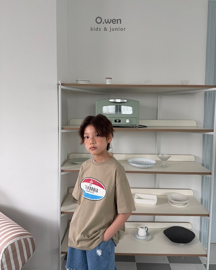 O Wen - Korean Children Fashion - #childofig - California Short Sleeve Tee - 6