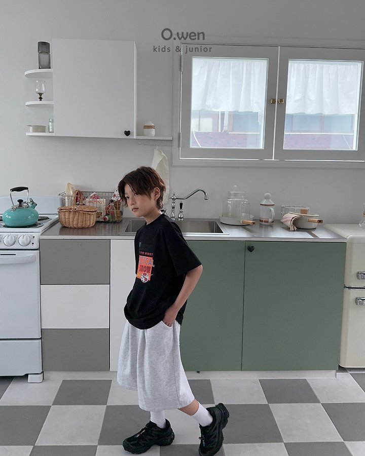 O Wen - Korean Children Fashion - #childofig - Practical Short Sleeve Tee - 3