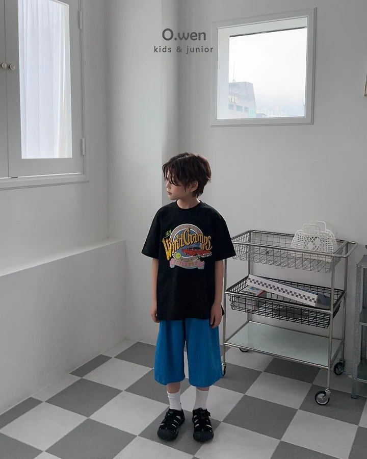 O Wen - Korean Children Fashion - #childrensboutique - World Champ Short Sleeve Tee - 7