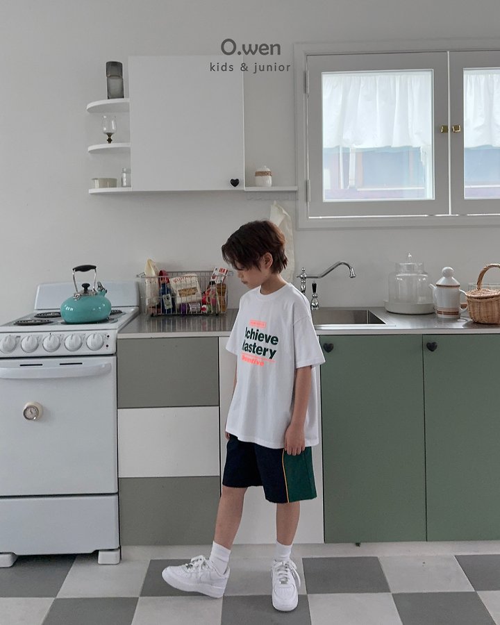 O Wen - Korean Children Fashion - #childrensboutique - Reminder Short Sleeve Tee - 5