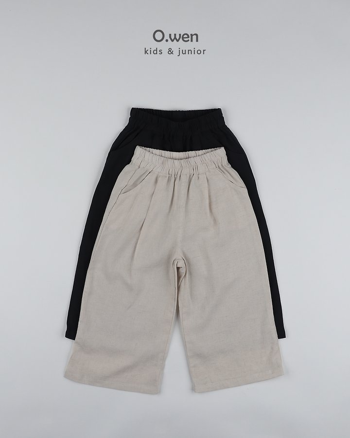 O Wen - Korean Children Fashion - #childrensboutique - Soft Linen Pants - 12