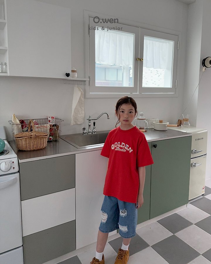 O Wen - Korean Children Fashion - #childrensboutique - Vintage Bermuda Pants - 11