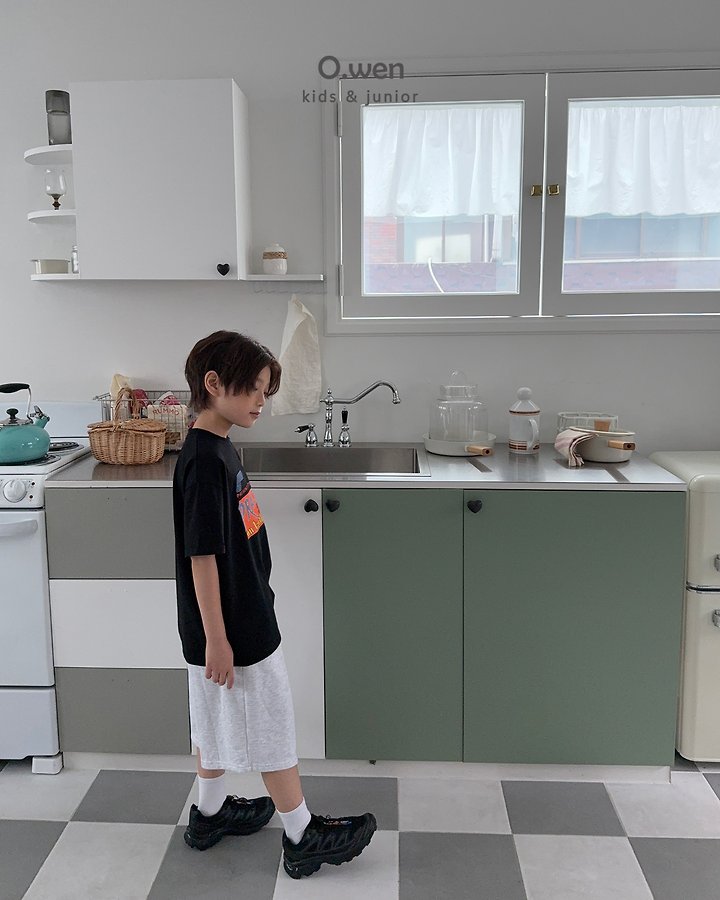 O Wen - Korean Children Fashion - #childrensboutique - Practical Short Sleeve Tee - 5