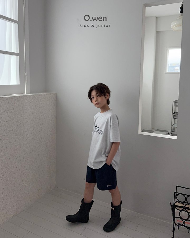 O Wen - Korean Children Fashion - #designkidswear - Shooting Star Short Sleeve Tee - 11