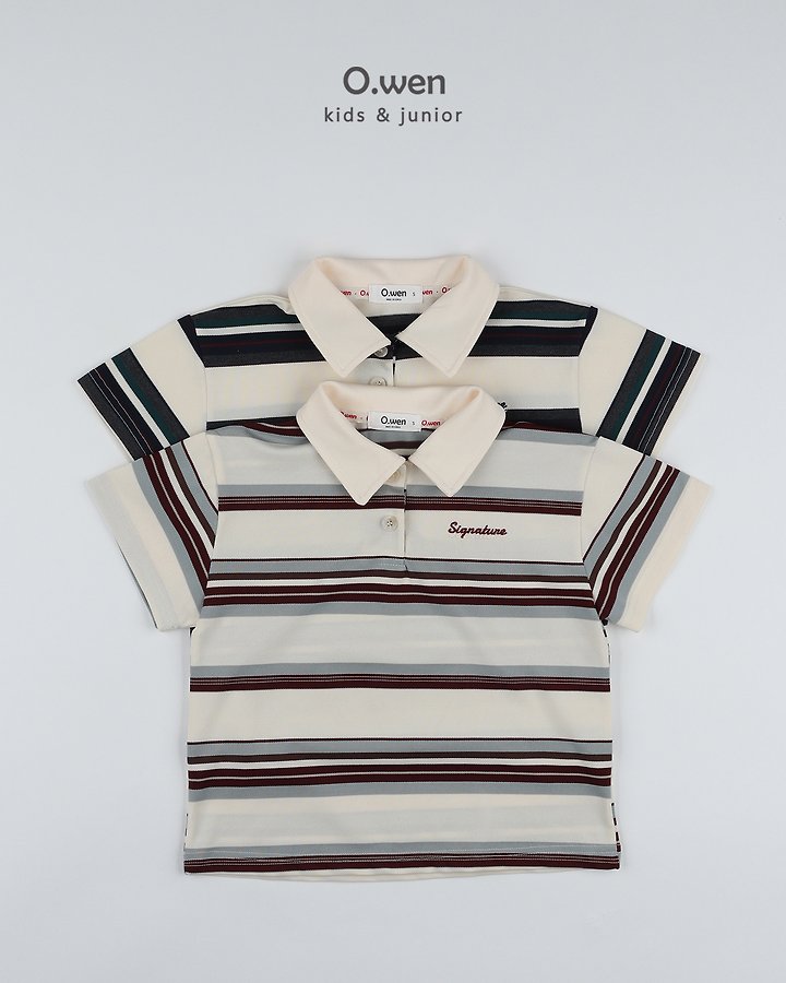 O Wen - Korean Children Fashion - #designkidswear - Signature PK Collar Tee - 12