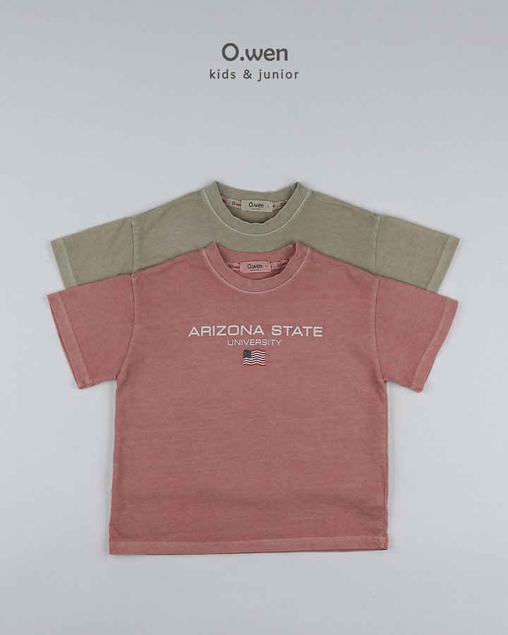 O Wen - Korean Children Fashion - #discoveringself - Arizona Pigment Short Sleeve Tee - 12