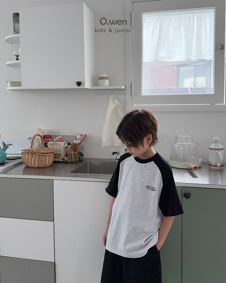 O Wen - Korean Children Fashion - #designkidswear - Standard Raglan Tee - 4