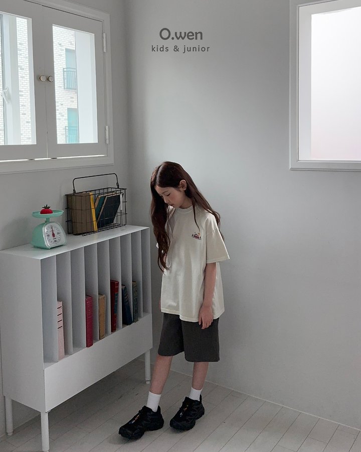 O Wen - Korean Children Fashion - #discoveringself - Camping Pigment Short Sleeve Tee - 8