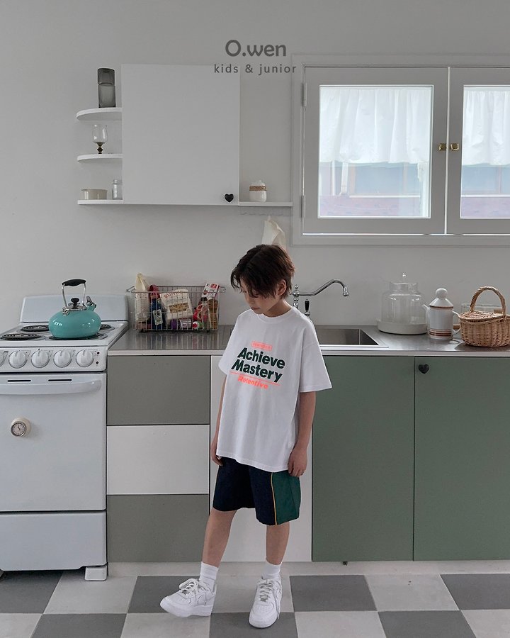 O Wen - Korean Children Fashion - #fashionkids - Reminder Short Sleeve Tee - 8