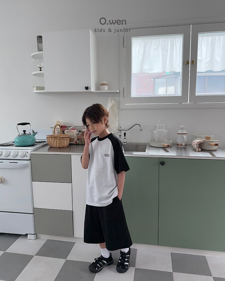 O Wen - Korean Children Fashion - #fashionkids - Standard Raglan Tee - 5