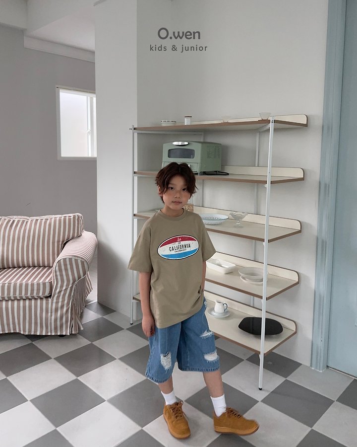 O Wen - Korean Children Fashion - #fashionkids - California Short Sleeve Tee - 11