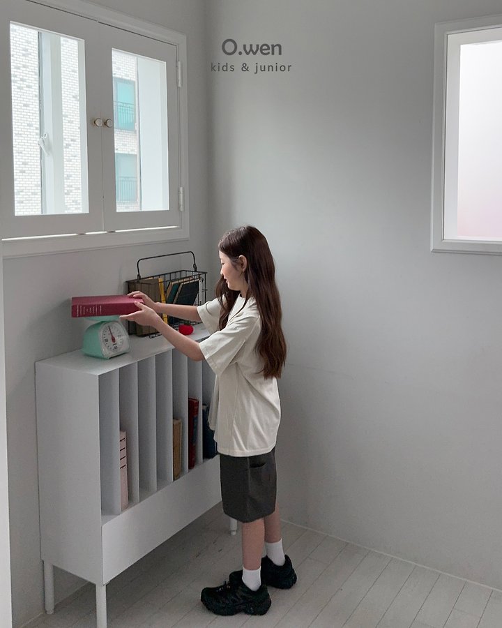 O Wen - Korean Children Fashion - #fashionkids - Camping Pigment Short Sleeve Tee - 9
