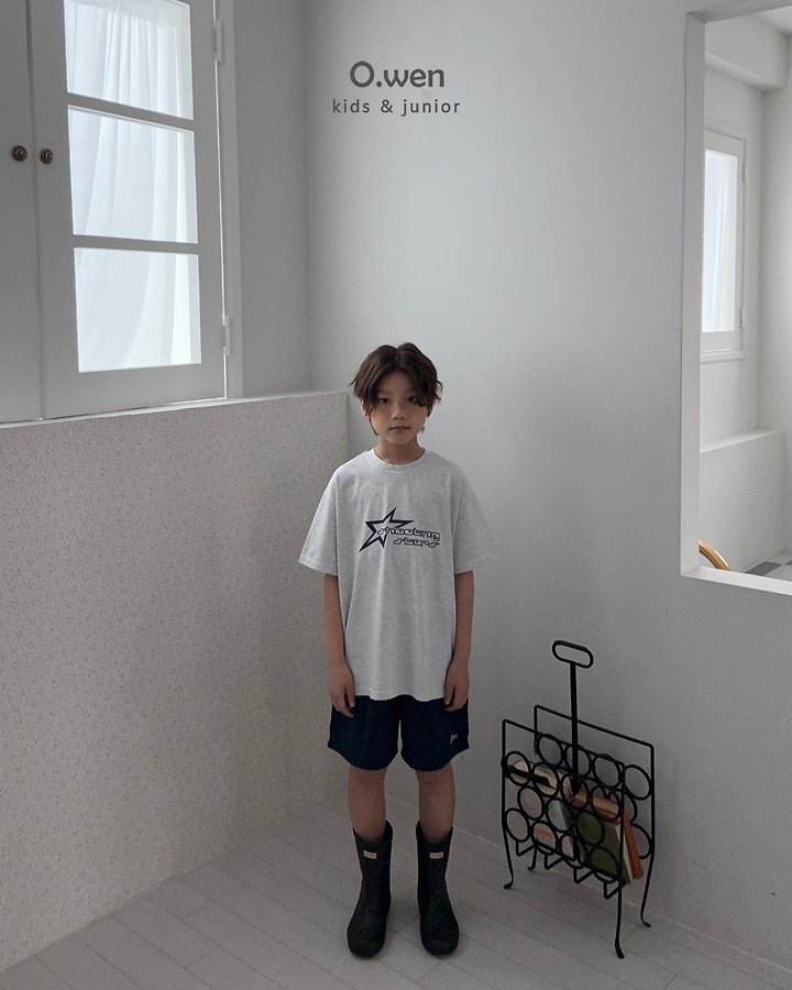 O Wen - Korean Children Fashion - #kidsshorts - Shooting Star Nylon Pants - 9