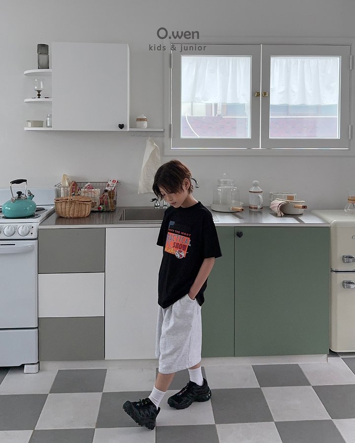 O Wen - Korean Children Fashion - #kidsshorts - Practical Short Sleeve Tee - 9