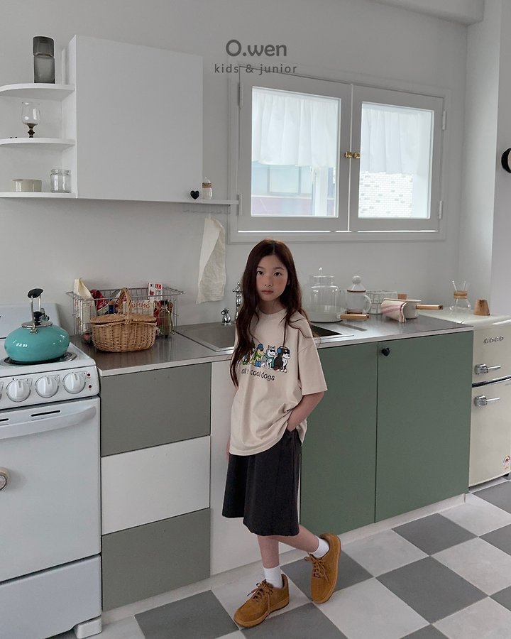 O Wen - Korean Children Fashion - #kidsshorts - Cut Wide Pants - 4