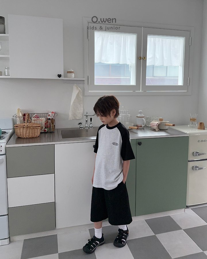 O Wen - Korean Children Fashion - #kidsstore - Standard Raglan Tee - 7