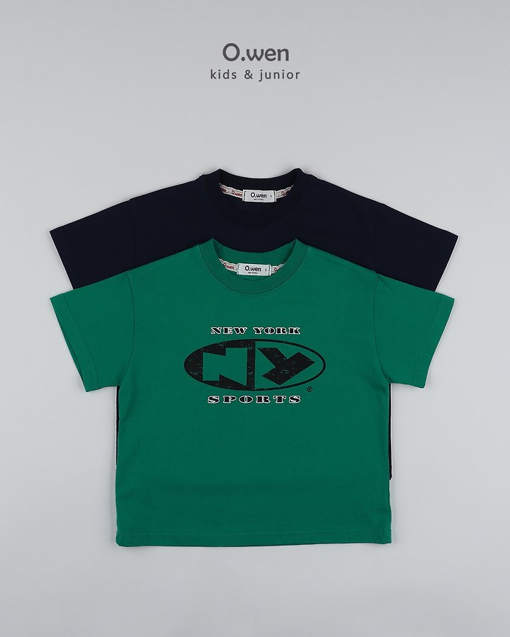 O Wen - Korean Children Fashion - #kidsstore - New York Short Sleeve Tee - 12