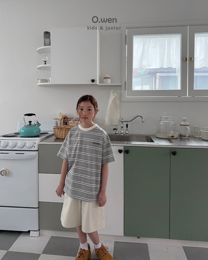 O Wen - Korean Children Fashion - #kidzfashiontrend - Cut Wide Pants - 5