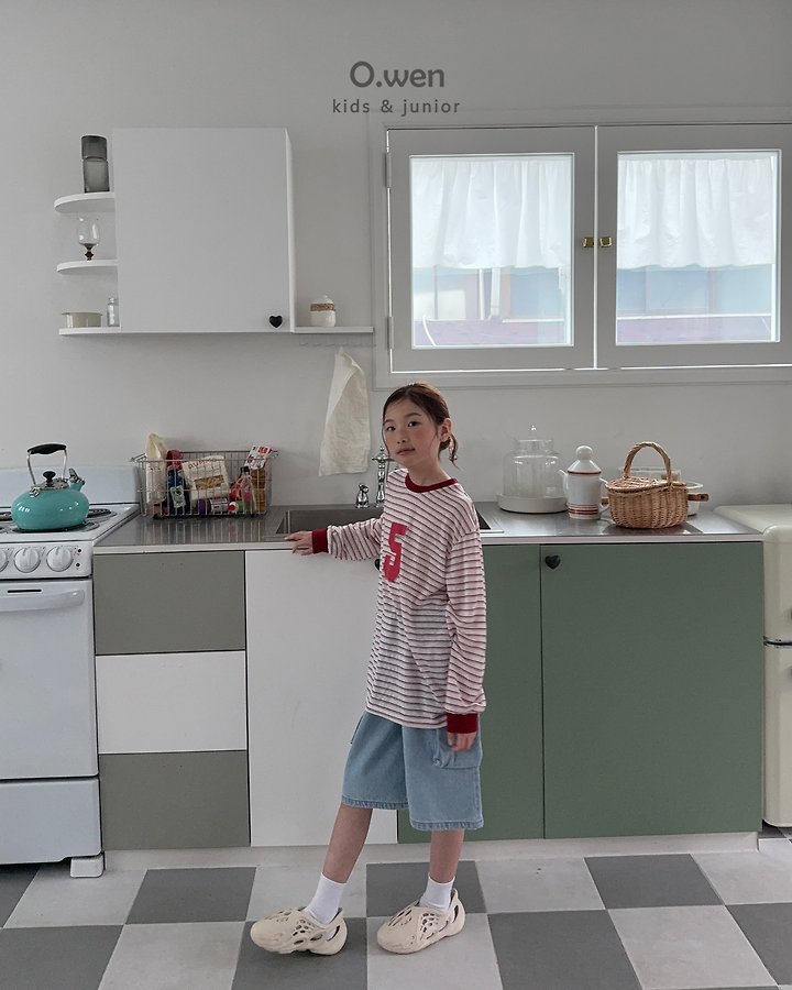 O Wen - Korean Children Fashion - #kidzfashiontrend - Soft Summer Long Sleeve Tee - 10