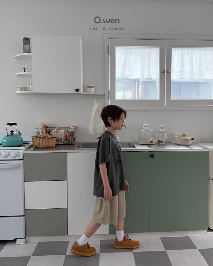 O Wen - Korean Children Fashion - #kidzfashiontrend - Carpenter Cotton Pants - 6