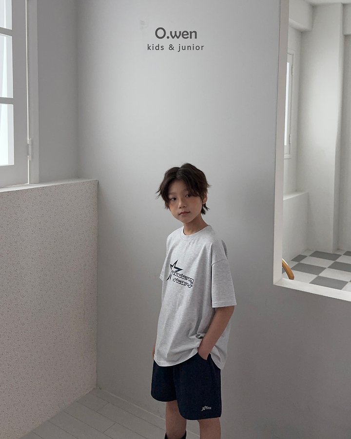 O Wen - Korean Children Fashion - #Kfashion4kids - Shooting Star Short Sleeve Tee - 4