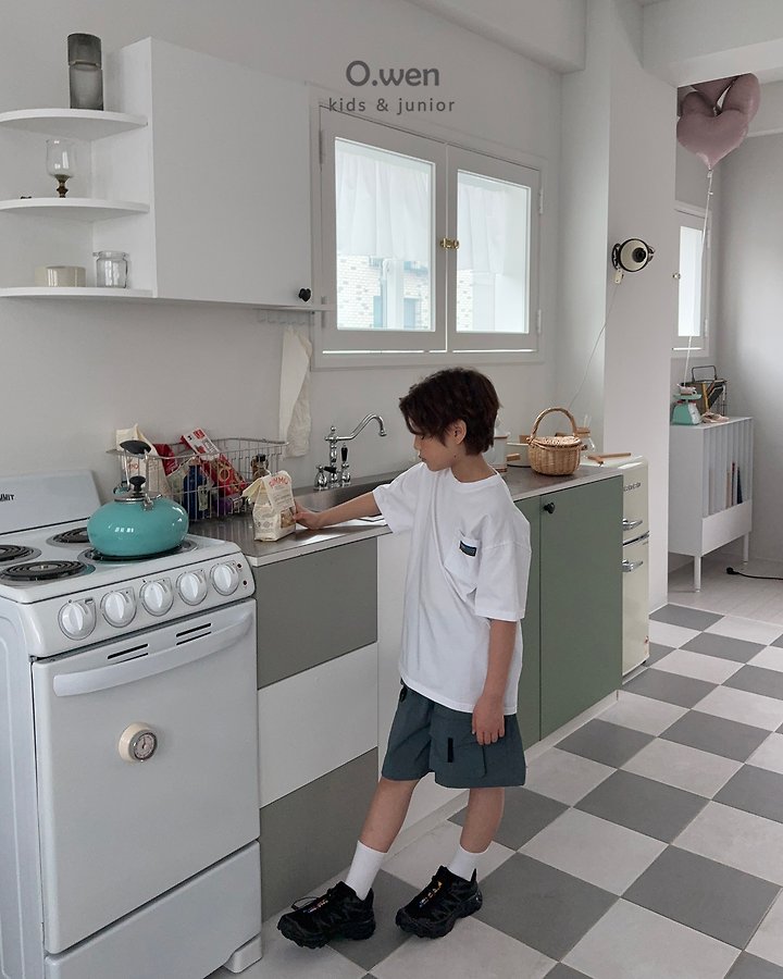 O Wen - Korean Children Fashion - #magicofchildhood - Pocket Short Sleeve Tee - 9