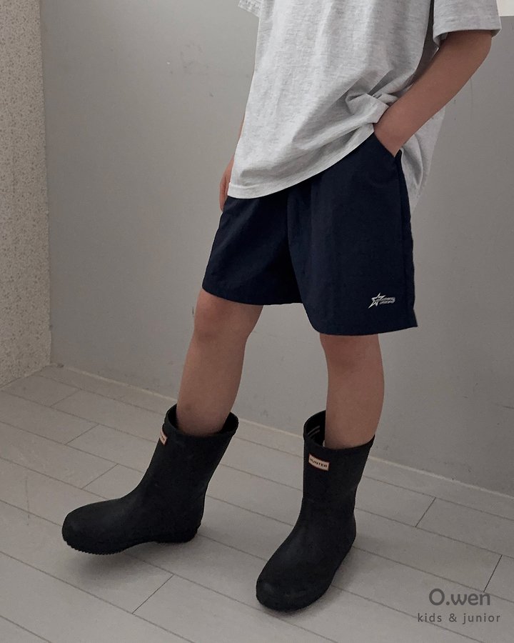 O Wen - Korean Children Fashion - #minifashionista - Shooting Star Nylon Pants