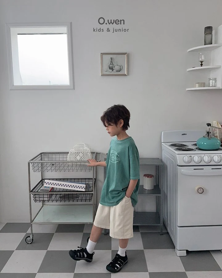 O Wen - Korean Children Fashion - #minifashionista - Cut Pigment Short Sleeve Tee - 7