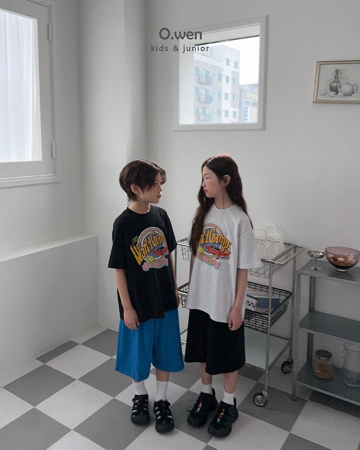 O Wen - Korean Children Fashion - #minifashionista - World Champ Short Sleeve Tee