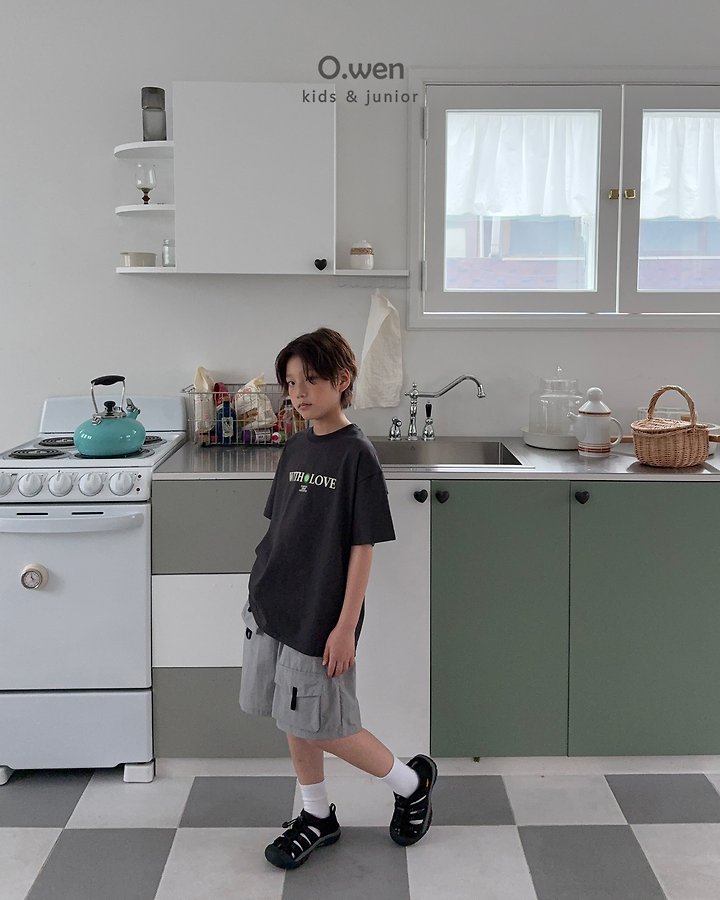 O Wen - Korean Children Fashion - #minifashionista - With Love Short Sleeve Tee - 6