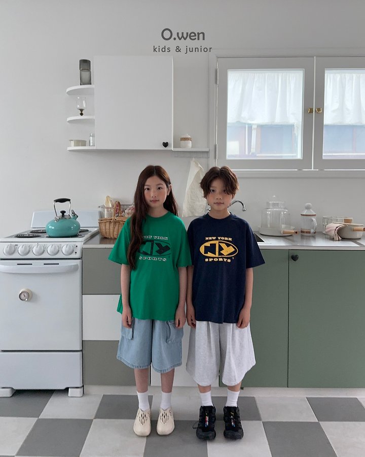 O Wen - Korean Children Fashion - #minifashionista - New York Short Sleeve Tee - 3