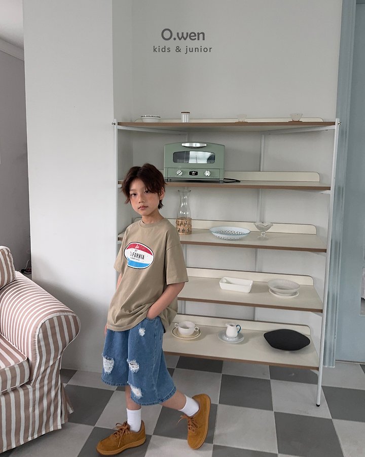 O Wen - Korean Children Fashion - #prettylittlegirls - California Short Sleeve Tee - 5